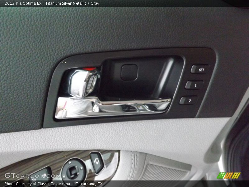 Titanium Silver Metallic / Gray 2013 Kia Optima EX
