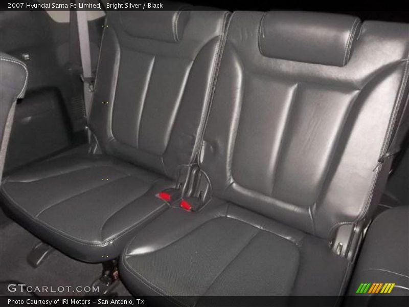 Bright Silver / Black 2007 Hyundai Santa Fe Limited