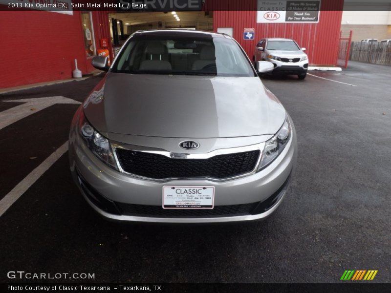 Satin Metal Metallic / Beige 2013 Kia Optima EX