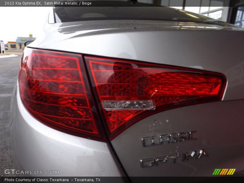 Satin Metal Metallic / Beige 2013 Kia Optima EX