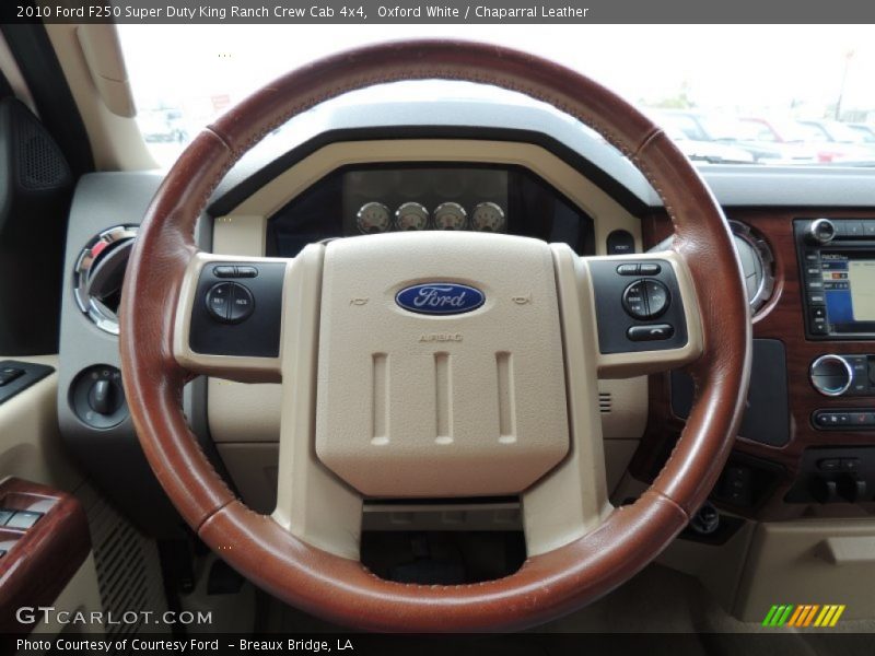  2010 F250 Super Duty King Ranch Crew Cab 4x4 Steering Wheel