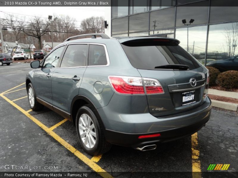 Dolphin Gray Mica / Black 2010 Mazda CX-9 Touring AWD