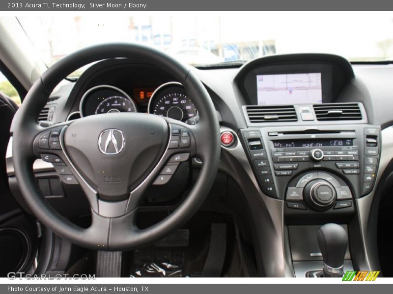 Silver Moon / Ebony 2013 Acura TL Technology