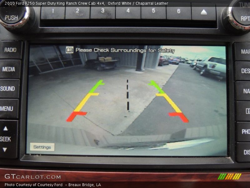 Oxford White / Chaparral Leather 2010 Ford F250 Super Duty King Ranch Crew Cab 4x4