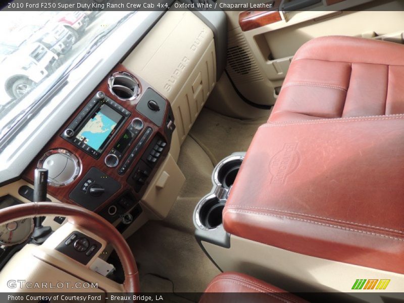 Oxford White / Chaparral Leather 2010 Ford F250 Super Duty King Ranch Crew Cab 4x4