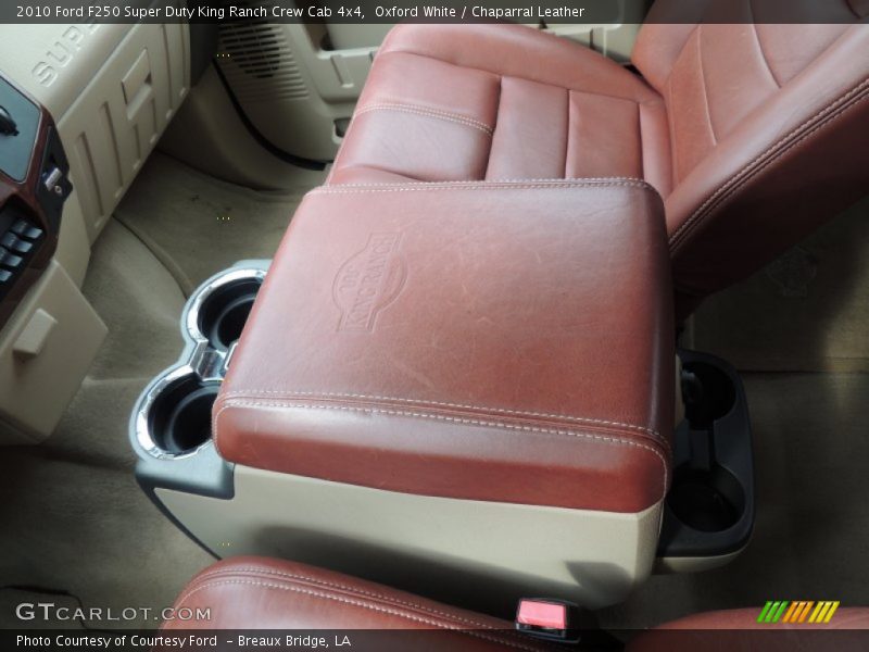 Oxford White / Chaparral Leather 2010 Ford F250 Super Duty King Ranch Crew Cab 4x4