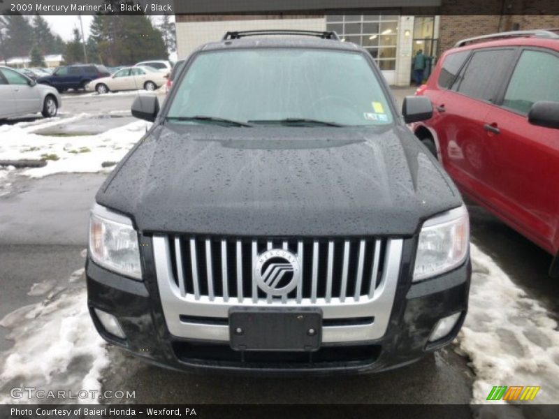 Black / Black 2009 Mercury Mariner I4