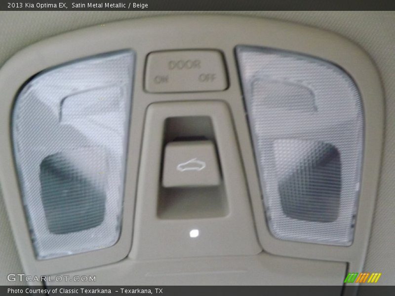 Satin Metal Metallic / Beige 2013 Kia Optima EX