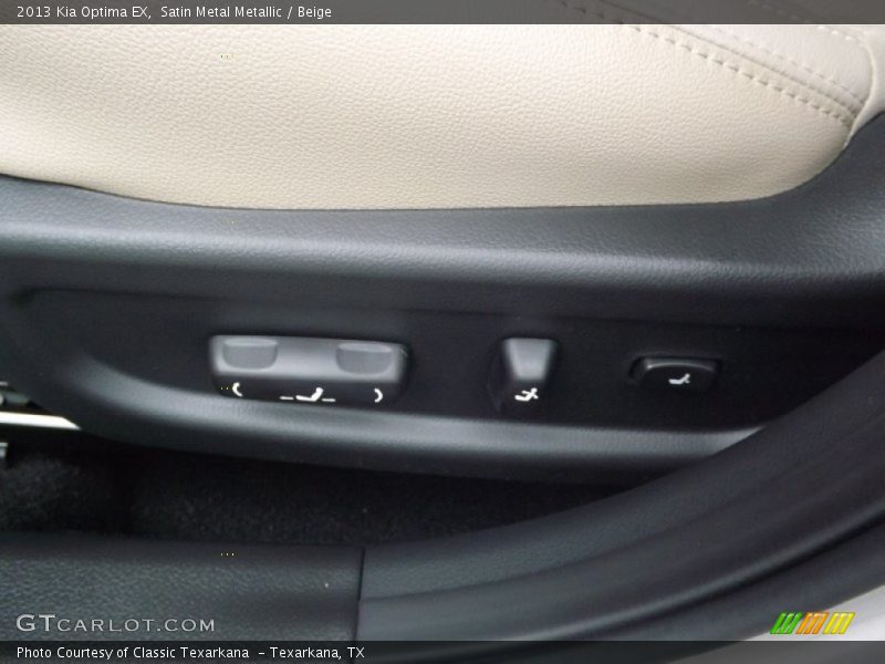 Satin Metal Metallic / Beige 2013 Kia Optima EX