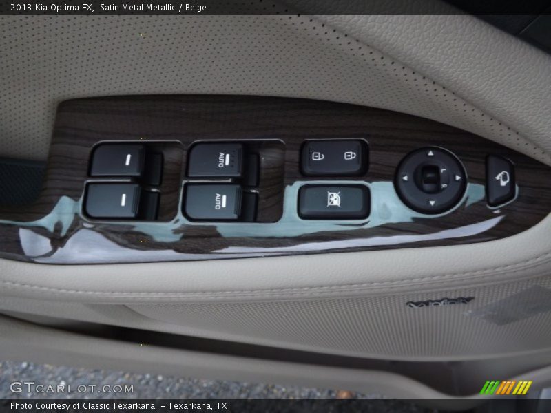 Satin Metal Metallic / Beige 2013 Kia Optima EX