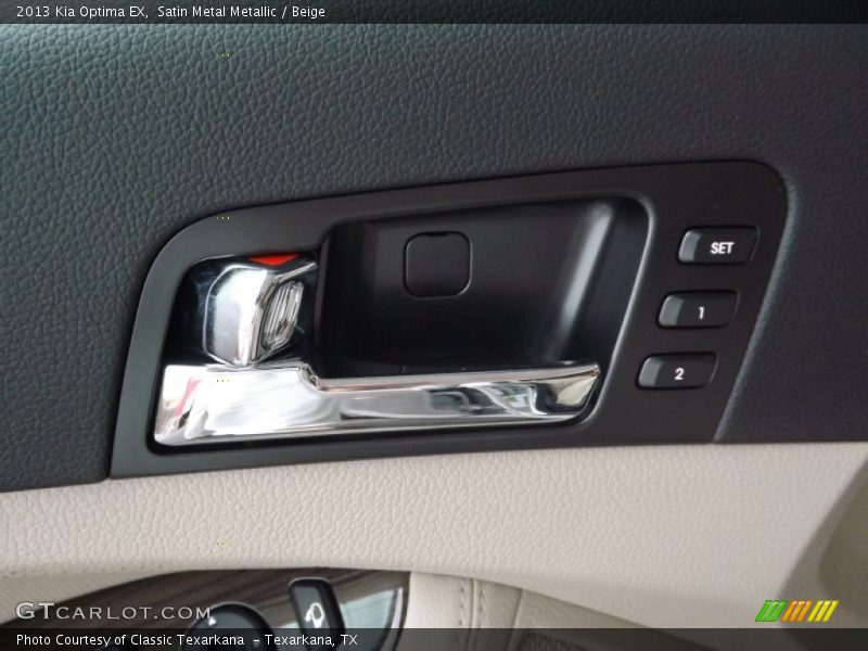 Satin Metal Metallic / Beige 2013 Kia Optima EX