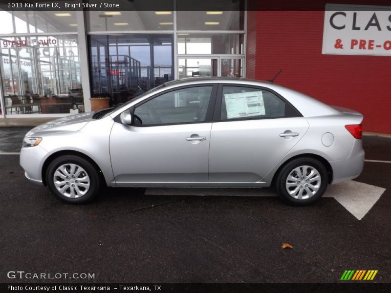 Bright Silver / Stone 2013 Kia Forte LX