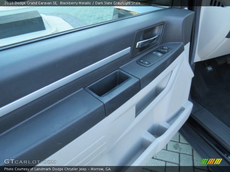 Blackberry Metallic / Dark Slate Gray/Light Shale 2010 Dodge Grand Caravan SE