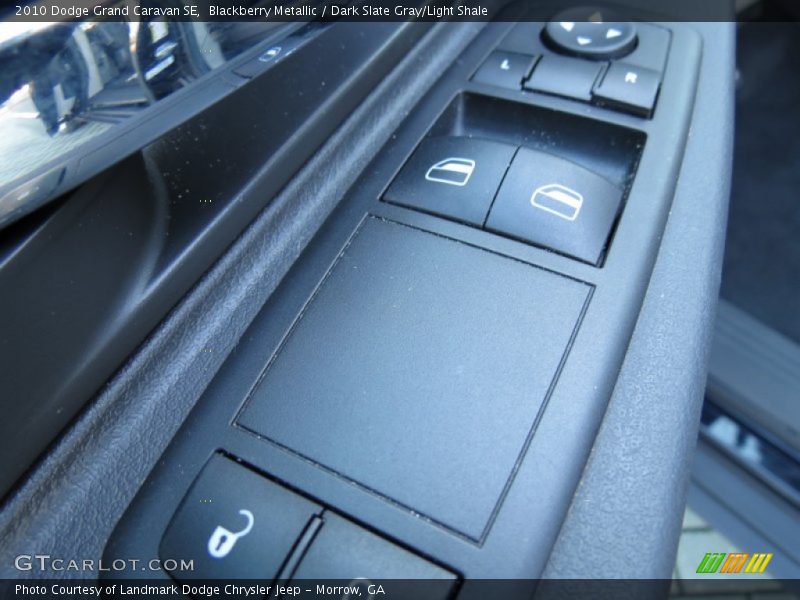 Blackberry Metallic / Dark Slate Gray/Light Shale 2010 Dodge Grand Caravan SE