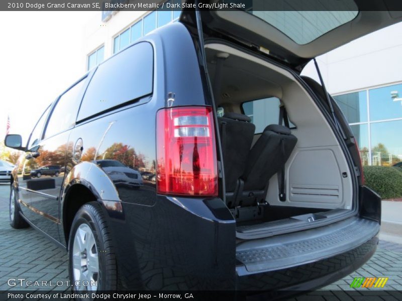 Blackberry Metallic / Dark Slate Gray/Light Shale 2010 Dodge Grand Caravan SE