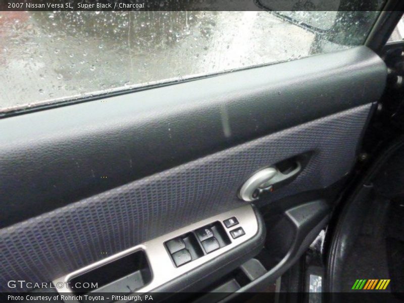 Super Black / Charcoal 2007 Nissan Versa SL