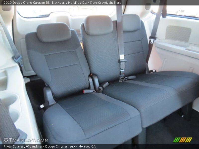 Blackberry Metallic / Dark Slate Gray/Light Shale 2010 Dodge Grand Caravan SE