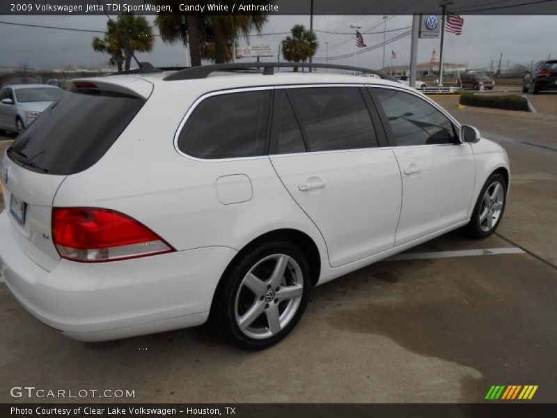 Candy White / Anthracite 2009 Volkswagen Jetta TDI SportWagen
