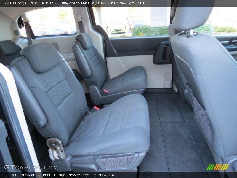 Blackberry Metallic / Dark Slate Gray/Light Shale 2010 Dodge Grand Caravan SE