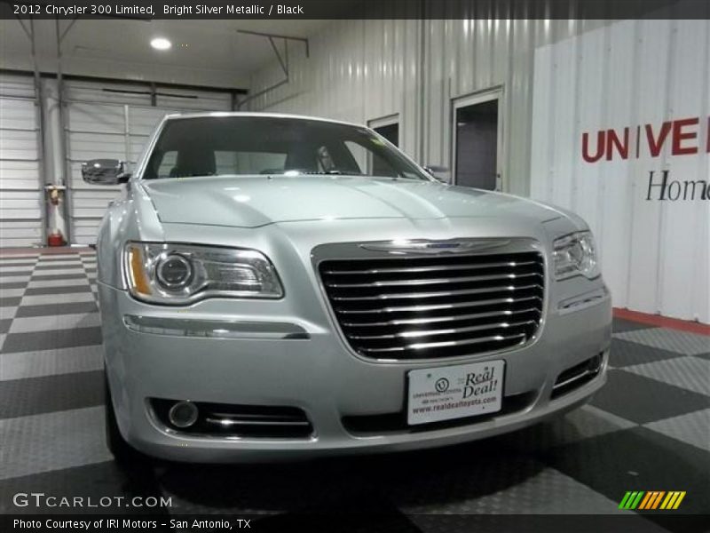 Bright Silver Metallic / Black 2012 Chrysler 300 Limited