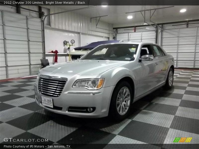Bright Silver Metallic / Black 2012 Chrysler 300 Limited
