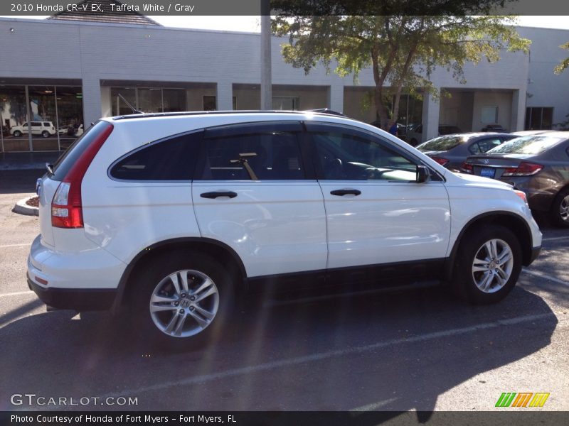 Taffeta White / Gray 2010 Honda CR-V EX