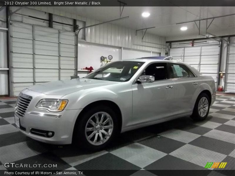 Bright Silver Metallic / Black 2012 Chrysler 300 Limited