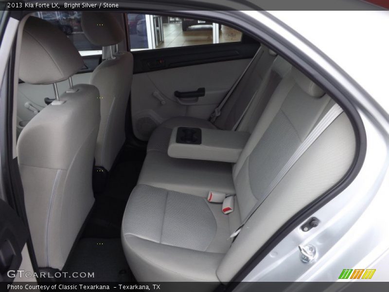 Rear Seat of 2013 Forte LX