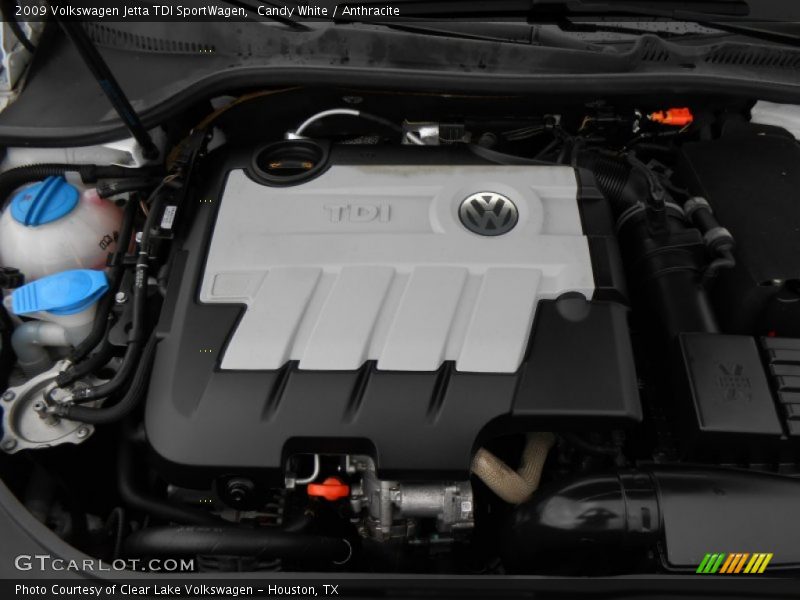 Candy White / Anthracite 2009 Volkswagen Jetta TDI SportWagen