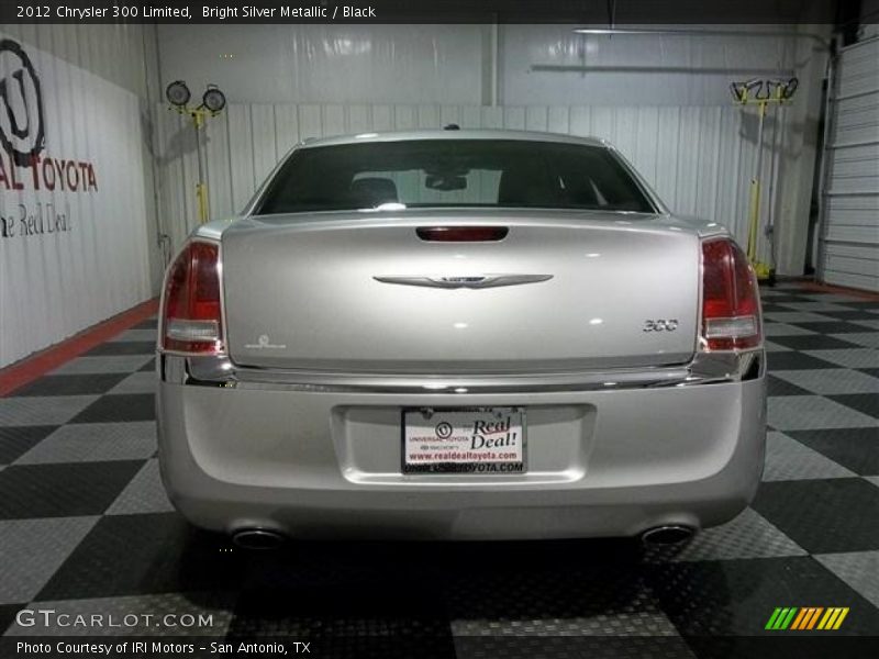Bright Silver Metallic / Black 2012 Chrysler 300 Limited