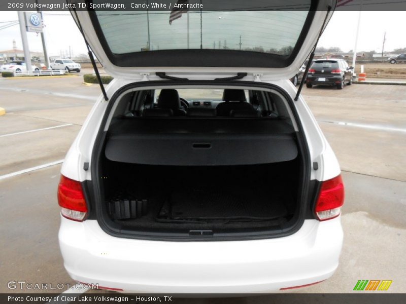 Candy White / Anthracite 2009 Volkswagen Jetta TDI SportWagen