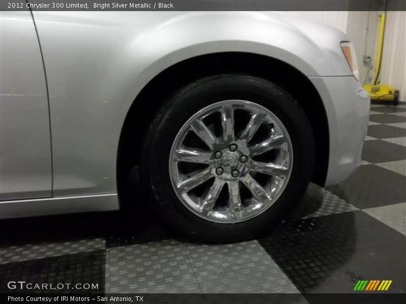 Bright Silver Metallic / Black 2012 Chrysler 300 Limited