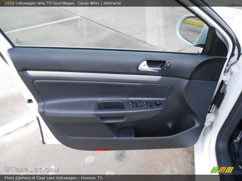 Candy White / Anthracite 2009 Volkswagen Jetta TDI SportWagen