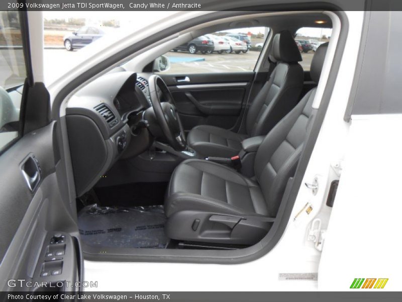 Candy White / Anthracite 2009 Volkswagen Jetta TDI SportWagen