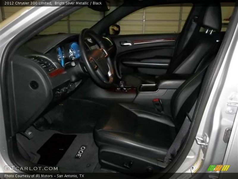 Bright Silver Metallic / Black 2012 Chrysler 300 Limited