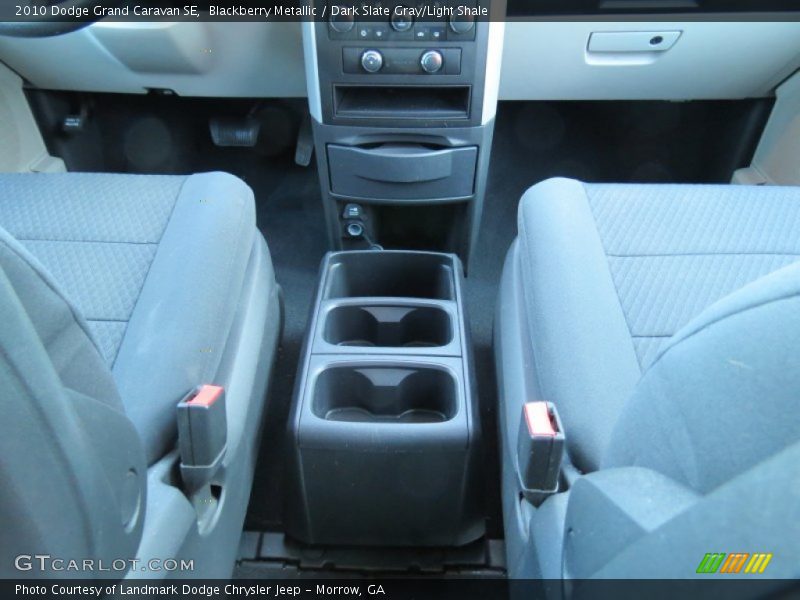 Blackberry Metallic / Dark Slate Gray/Light Shale 2010 Dodge Grand Caravan SE