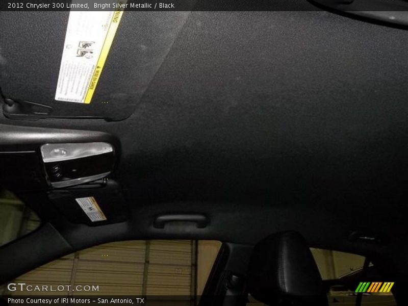 Bright Silver Metallic / Black 2012 Chrysler 300 Limited