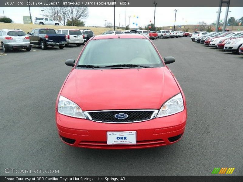 Infra-Red / Dark Pebble/Light Pebble 2007 Ford Focus ZX4 SE Sedan