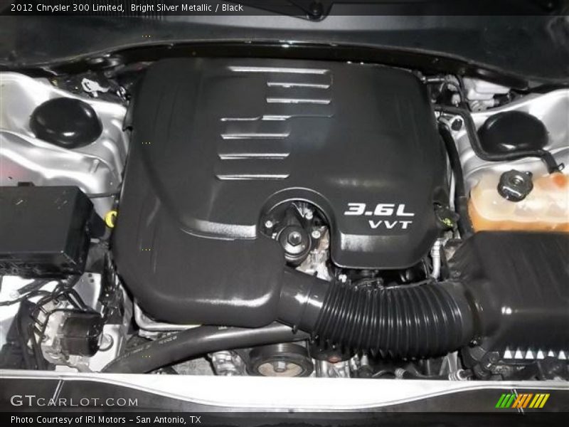 Bright Silver Metallic / Black 2012 Chrysler 300 Limited