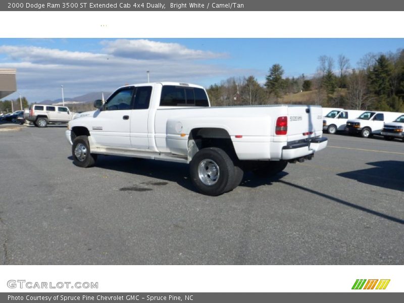  2000 Ram 3500 ST Extended Cab 4x4 Dually Bright White