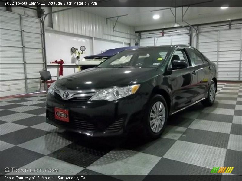 Attitude Black Metallic / Ash 2012 Toyota Camry LE