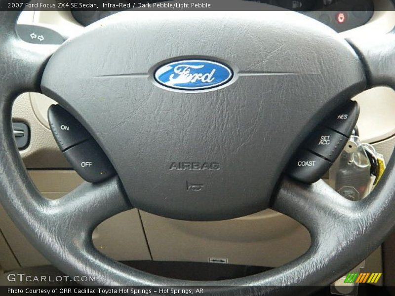 Infra-Red / Dark Pebble/Light Pebble 2007 Ford Focus ZX4 SE Sedan