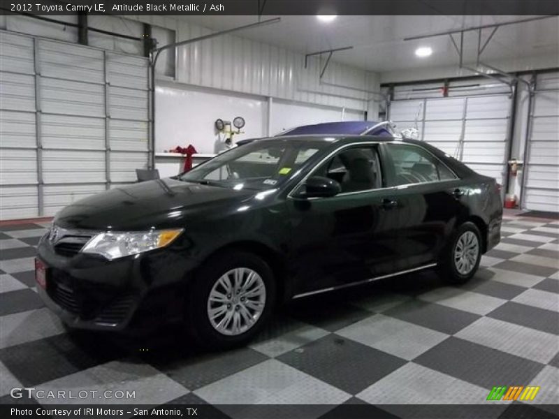 Attitude Black Metallic / Ash 2012 Toyota Camry LE
