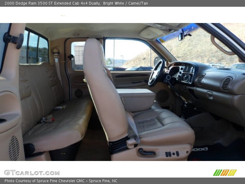 2000 Ram 3500 ST Extended Cab 4x4 Dually Camel/Tan Interior