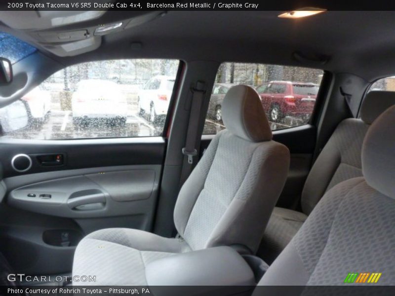 Barcelona Red Metallic / Graphite Gray 2009 Toyota Tacoma V6 SR5 Double Cab 4x4