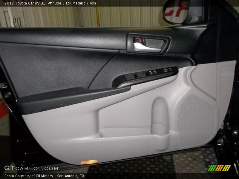 Attitude Black Metallic / Ash 2012 Toyota Camry LE