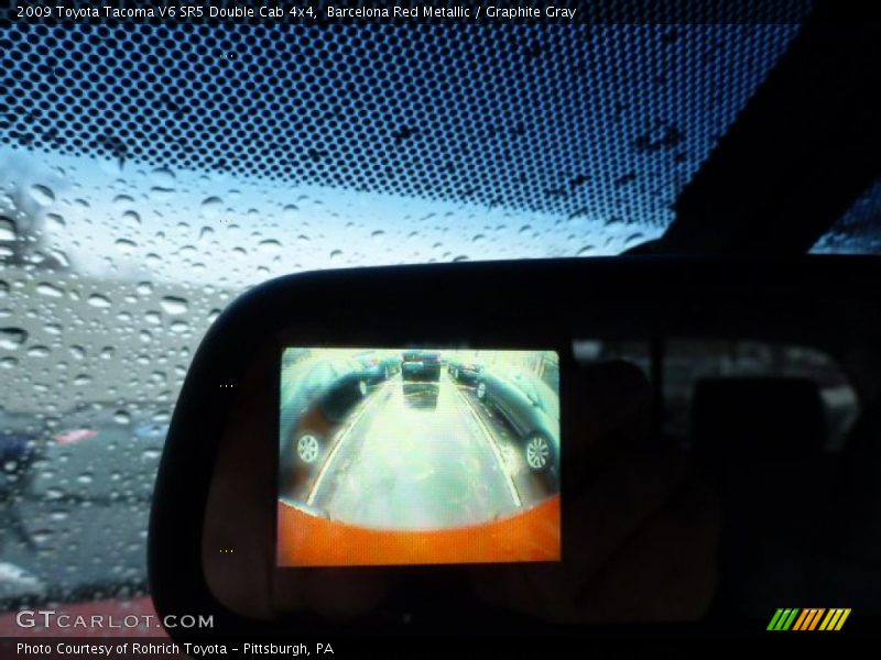 Barcelona Red Metallic / Graphite Gray 2009 Toyota Tacoma V6 SR5 Double Cab 4x4