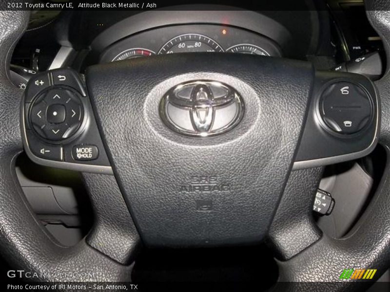 Attitude Black Metallic / Ash 2012 Toyota Camry LE