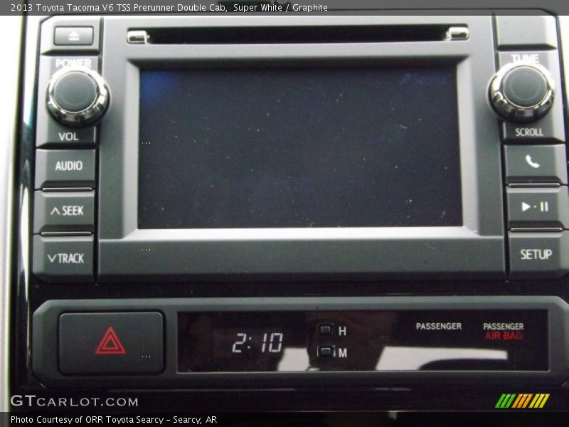 Super White / Graphite 2013 Toyota Tacoma V6 TSS Prerunner Double Cab