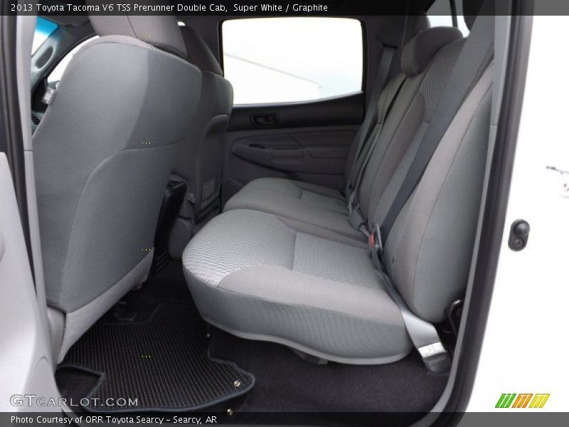 Super White / Graphite 2013 Toyota Tacoma V6 TSS Prerunner Double Cab